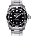 Certina Certina DS Action C013.407.11.051.00 DS Action C0134071105100 автокварц (кинетик) мужские часы черный циферблат, браслет нержавеющая сталь — вид спереди