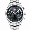 Swiss Military by Chrono Swiss Military by Chrono SM30207.01  SM30207.01 кварцевые женские часы перламутровый циферблат, браслет нержавеющая сталь — вид спереди