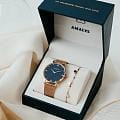 Amalys Amalys Giftboxes AMW-191,  бельгия женские часы на браслете нержавеющая сталь с pvd-покрытием боковой вид