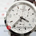 Tissot Tissot PRC 200 Chronograph T055.417.16.017.01 мужские часы белый циферблат на запястье