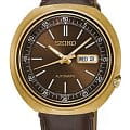 Seiko Seiko Conceptual Series Sports SRPC16K1S  SRPC16K1S механические мужские часы коричневый циферблат, браслет кожаный — вид спереди