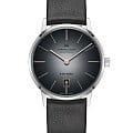 Hamilton Hamilton American Classic Intra-Matic Auto H38455781  H38455781 механические мужские часы серый циферблат, браслет кожаный — вид спереди