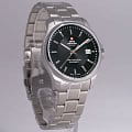 Swiss Military by Chrono Swiss Military by Chrono SM30200.01 кварцевые мужские часы часы, крупный план черный циферблат