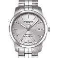 Tissot Tissot PR 100 Automatic T049.407.11.031.00 PR 100 T0494071103100 механические мужские часы белый циферблат, браслет карбон + полимер — вид спереди
