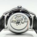 Earnshaw Earnshaw Longitude ES-8006-01,  англия мужские часы на браслете кожаный боковой вид