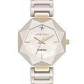 Anne Klein Anne Klein Diamond 5064GPTN  5064GPTN кварцевые женские часы перламутровый циферблат, браслет сталь с ip покрытием + керамика — вид спереди