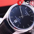 Tissot Tissot PR 100 Powermatic 80 T101.407.16.051.00 механические мужские часы часы крупный план черный циферблата