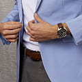 Casio EFS-S530L-5A наручные мужские часы застежка крупным планом