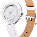 Swarovski Swarovski Crystalline Lustre 5668887,  швейцария женские часы на браслете кожаный боковой вид