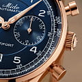 Mido Mido Multifort Patrimony Chronograph M040.427.36.042.00  — детали корпуса и кожаный