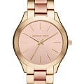 Michael Kors Michael Kors Ritz MK3493  MK3493 кварцевые женские часы розовый циферблат, браслет  — вид спереди