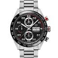 TAG Heuer TAG Heuer Carrera CBN2A1AA.BA0643  CBN2A1AA.BA0643 механические мужские часы черный циферблат, браслет нержавеющая сталь — вид спереди