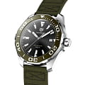 TAG Heuer TAG Heuer Aquaracer WAY101L.FC8222 aquaracer швейцарские мужские часы на браслете тканевый боковой вид
