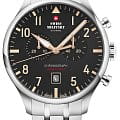Swiss Military by Chrono Swiss Military by Chrono Vintage Chronograph SM34098.04 , наручные мужские часы фото под углом