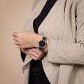 Rado Rado Centrix Automatic Diamonds R30231712 механические женские часы часы крупный план черный циферблата