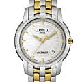 Tissot Tissot T-Classic Ballade lll T97.2.483.31 Ballade T97248331 механические мужские часы серебристый циферблат, браслет сталь c pvd покрытием — вид спереди