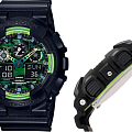 Casio Casio G-Shock GA-100LY-1A GA-100, наручные мужские часы фото под углом