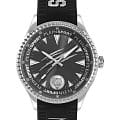 Plein Sport Plein Sport PS5BA0124  PS5BA0124 кварцевые мужские часы черный циферблат, браслет силикон — вид спереди