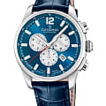 Candino Candino Chronograph C4745/5  C4745/5 кварцевые мужские часы синий циферблат, браслет кожаный — вид спереди