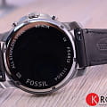Fossil Fossil Georgia  FS4812,  сша мужские часы на браслете кожа + текстиль боковой вид