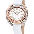 Swarovski Swarovski 5484385,  швейцария женские часы на браслете кожаный боковой вид