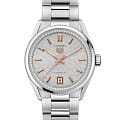 TAG Heuer TAG Heuer Carrera Date WBN231B.BA0001  WBN231B.BA0001 механические женские часы серебристый циферблат, браслет нержавеющая сталь — вид спереди