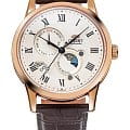 Orient Orient Sun & Moon RN-AK0001S  — детали корпуса и кожаный