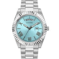Guess Guess GW0265G11  GW0265G11 кварцевые мужские часы синий циферблат, браслет нержавеющая сталь — вид спереди