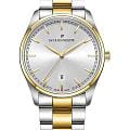 Jacques Philippe Jacques Philippe Odina JPQGS627328  JPQGS627328 кварцевые мужские часы серебристый циферблат, браслет нержавеющая сталь с pvd-покрытием — вид спереди