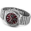 Breitling Breitling Chronomat B01 42 Six Nations Wales AB0134A61K1A1, chronomat швейцария мужские часы на браслете нержавеющая сталь боковой вид