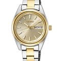 Seiko Seiko Conceptual Series Dress SUR354P1S  SUR354P1S кварцевые женские часы золотой циферблат, браслет сталь c pvd покрытием — вид спереди