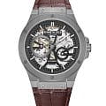 Kenneth Cole Kenneth Cole Automatic KCWGE0033502  KCWGE0033502 механические мужские часы черный циферблат, браслет нержавеющая сталь — вид спереди