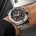 Breitling Breitling Avenger Chronograph GMT 45 A24315101B1A1 мужские часы черный циферблат на запястье