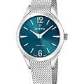 Festina Festina Swiss Made F20076/4  F20076/4 кварцевые женские часы  синий циферблат, браслет нержавеющая сталь — вид спереди