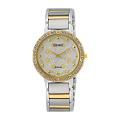 Seiko Seiko Conceptual Series Dress SUP454P1  SUP454P1 кварцевые женские часы золотой циферблат, браслет нержавеющая сталь — вид спереди