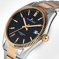 Jacques Lemans Jacques Lemans 50-3I кварцевые мужские часы часы крупный план черный циферблата