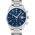 TAG Heuer TAG Heuer Carrera CBK2112.BA0715  CBK2112.BA0715 механические мужские часы синий циферблат, браслет нержавеющая сталь — вид спереди