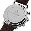 Earnshaw Earnshaw Investigator ES-8001-04,  англия мужские часы на браслете кожаный боковой вид