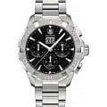 TAG Heuer TAG Heuer Aquaracer CAY211Z.BA0926  CAY211Z.BA0926 механические мужские часы черный циферблат, браслет нержавеющая сталь — вид спереди