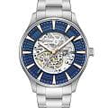Kenneth Cole Kenneth Cole Automatic KCWGY0057903  KCWGY0057903 механические мужские часы  синий циферблат, браслет нержавеющая сталь — вид спереди