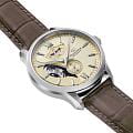 Orient Orient Star RE-AV0B10G0, star япония мужские часы на браслете кожаный боковой вид
