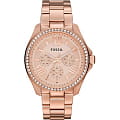 Fossil Fossil Bannon  AM4483  AM4483 кварцевые женские часы розовый циферблат, браслет  — вид спереди