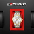 Tissot Tissot Classic Dream Swissmatic T129.407.22.031.01 механические мужские часы часы крупный план серебристый циферблата