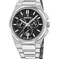 Festina Festina Rive F20059/4  F20059/4 кварцевые женские часы черный циферблат, браслет нержавеющая сталь — вид спереди