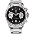 TAG Heuer TAG Heuer Carrera CAV511A.BA0902  CAV511A.BA0902 механические мужские часы черный циферблат, браслет нержавеющая сталь — вид спереди