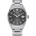 TAG Heuer TAG Heuer Carrera WAR211C.BA0782  WAR211C.BA0782 механические мужские часы серый циферблат, браслет нержавеющая сталь — вид спереди