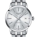 Tissot Tissot Classic Dream Swissmatic T129.407.11.031.00 Classic Dream T1294071103100 механические мужские часы серебристый циферблат, браслет нержавеющая сталь — вид спереди