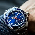 Certina Certinа DS Action Diver Powermatic 80 C032.407.11.041.00 механические мужские часы часы крупный план синий циферблата