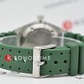 Citizen Citizen Promaster NY0121-09X механические мужские часы часы, крупный план зеленый циферблат