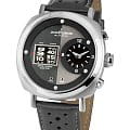 Jacques Lemans Jacques Lemans Sport 1-2058A  1-2058A кварцевые мужские часы черный циферблат, браслет кожаный — вид спереди